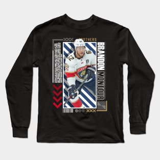 Brandon Montour Paper Poster Version 10 Long Sleeve T-Shirt